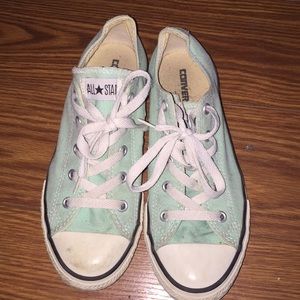 Blue converse